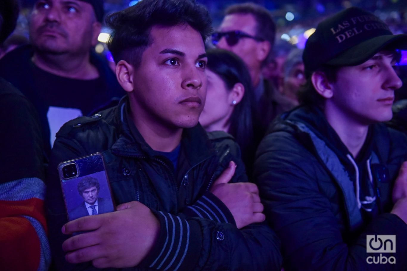 Los jóvenes fueron los mayores seguidores y votantes de Milei. Foto: Kaloian.
