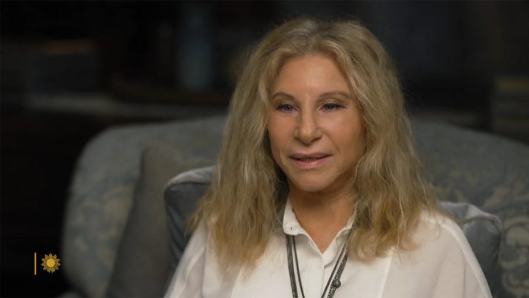 La actriz y cantante Barbra Streisand, una leyenda viva. Foto: CBS.