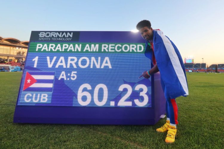 Guillermo Varona mejoró su récord continental y ganó el título en los Juegos Parapanamericnos de Santiago 2023. Foto: Calixto N. Llanes/JIT