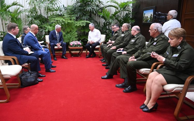 Vladímir Kolokóltsev llegó a La Habana el lunes. Foto: @PresidenciaCuba