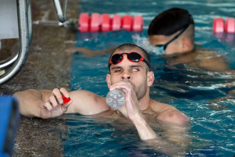 Yunerki Ortega durante una sesión de entrenamiento previa al inicio de los VII Juegos Parapanamericanos Santiago 2023. Foto: Calixto N. Llanes/JIT