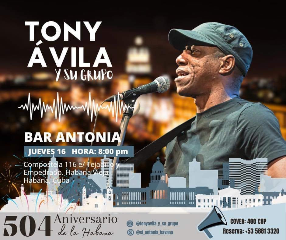 tony ávila en el antonia 1