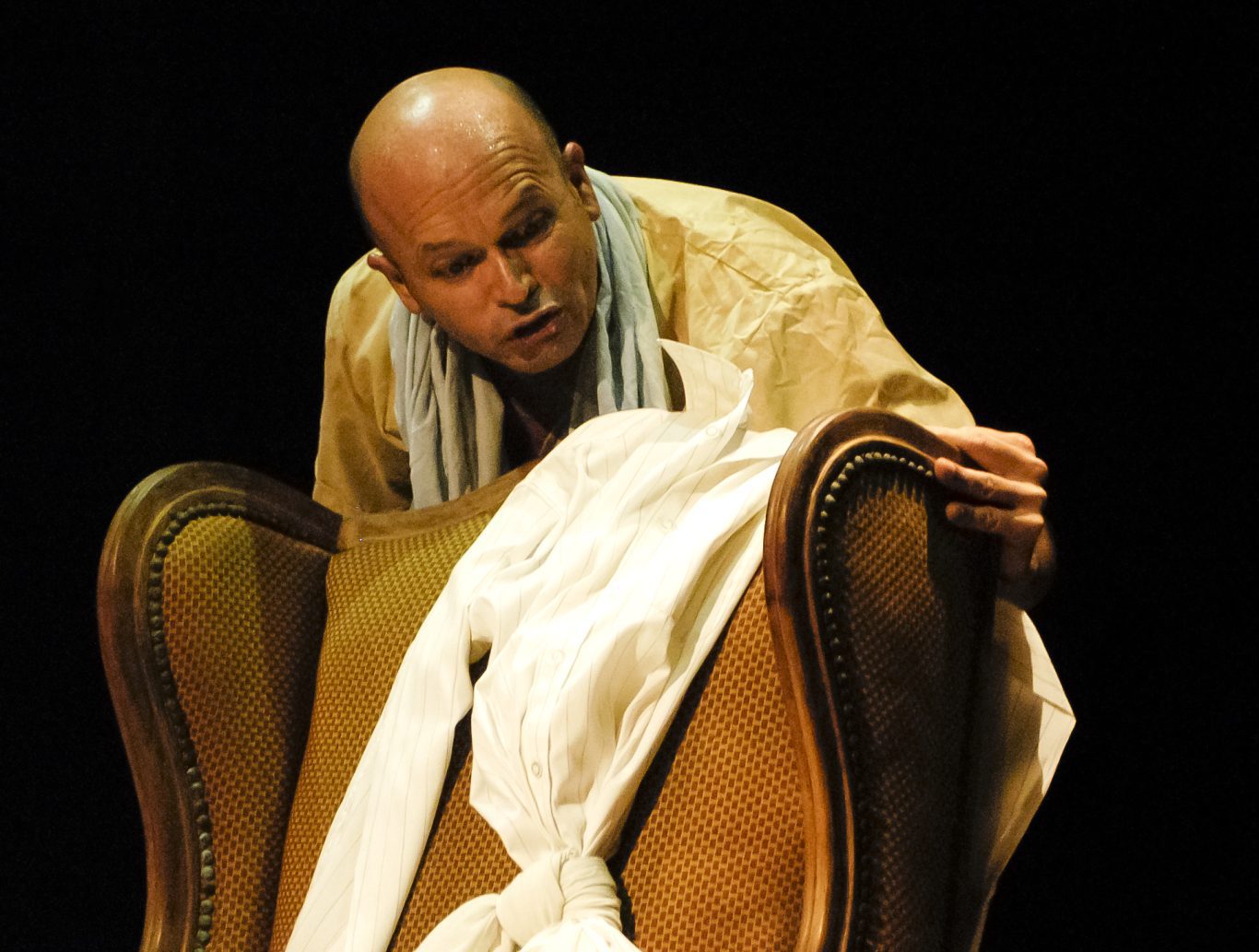 “Un jesuita de la literatura”. Teatro El Público, La Habana, mayo de 2012. Foto: Maité Fernández Barroso.