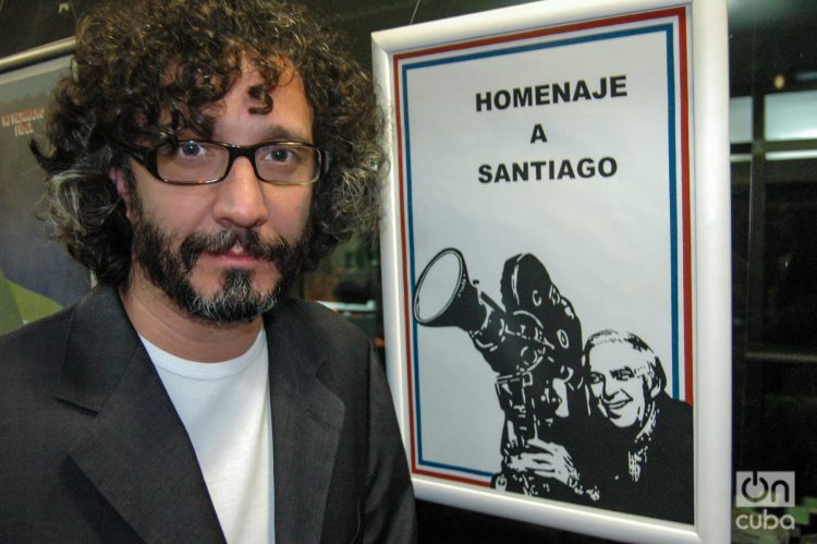 Fito durante una visita a La Habana, en el Festival de Cine de La Habana en 2007. Foto: Kaloian.