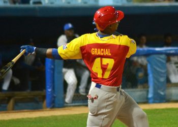 Yurisbel Gracial se ha visto muy por encima del nivel de la Liga Élite. Foto: Ricardo López Hevia.