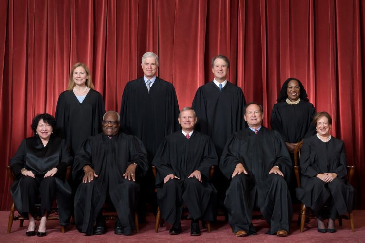 La Corte Suprema de EEUU. Foto: Supreme Court Historical Society.