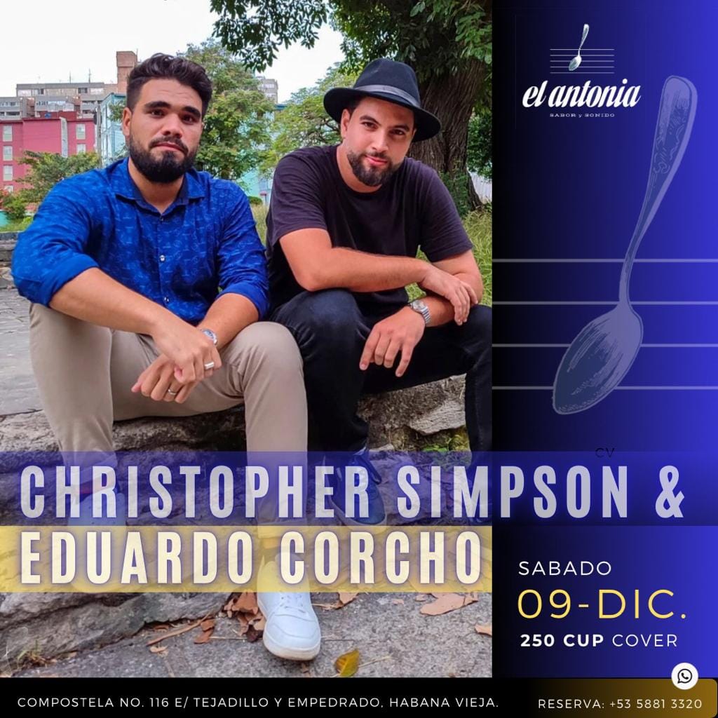 christopher simpson y eduardo corcho el antonia