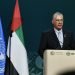 El presidente Miguel Díaz-Canel habla durante la Cumbre del Clima de las Naciones Unidas (COP28), en Dubái. Foto: PresidenciaCuba / X.