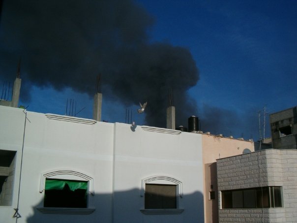 Gaza vista por Hasan Najjar, 2008.