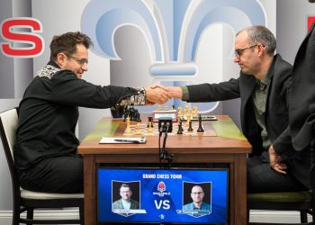 Leinier y Aronian pactan las tablas en el Copa Sinquefield. Foto: Lennart Ootes.