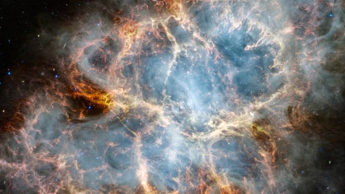 Imágenes capturadas por el telescopio Webb. Foto: NASA.