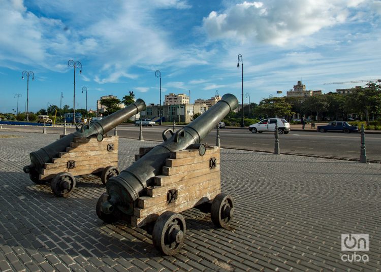 Cañones de La Habana. Foto: Otmaro Rodríguez.