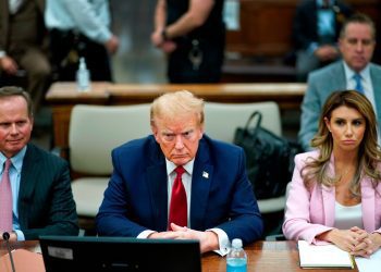 Donald Trump ante la Corte Suprema del estado de Nueva York en diciembre de 2023. Foto: ABC News / Archivo.