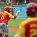 Erisbel Arruebarrena pegó un jonrón crucial para los matanceros en el tercer partido final de la Liga Élite. Foto: Ricardo López Hevia.