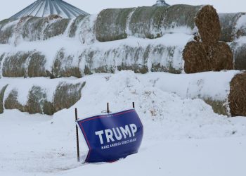 Temperaturas sin precedentes en Iowa, la sede del caucus republicano. Foto: CNN.