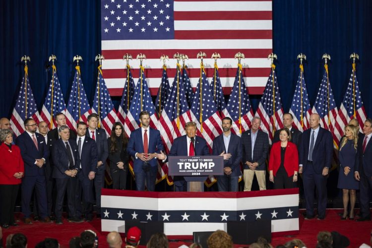 En los caucus de Iowa se repartían apenas 40 delegados de los 2.429 en juego en todo el proceso de primarias republicanas. Foto: JIM LO SCALZO/ EFE/EPA.