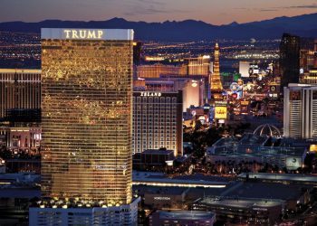 El hotel de Las Vegas. Foto: Trump Hotels.