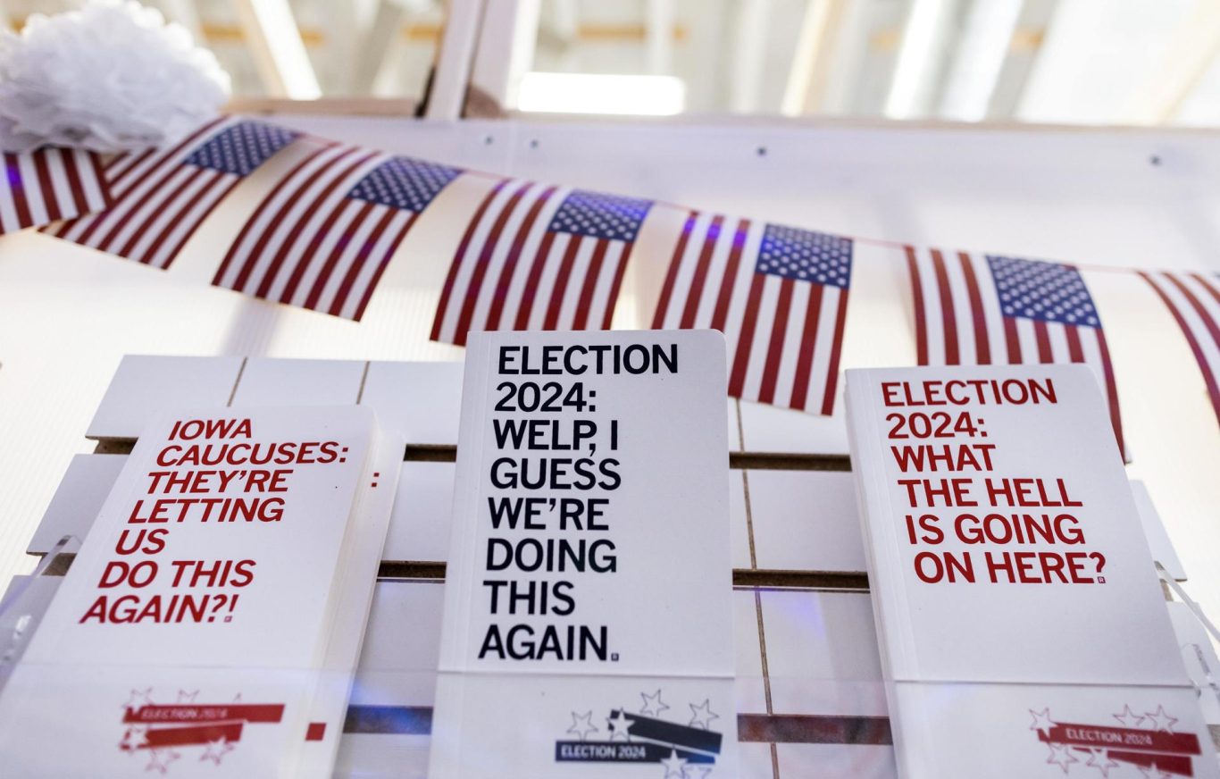 Tienda Raygun en Des Moines, Iowa, el 11 de enero de 2024. Foto: EFE/EPA/Justin Lane.