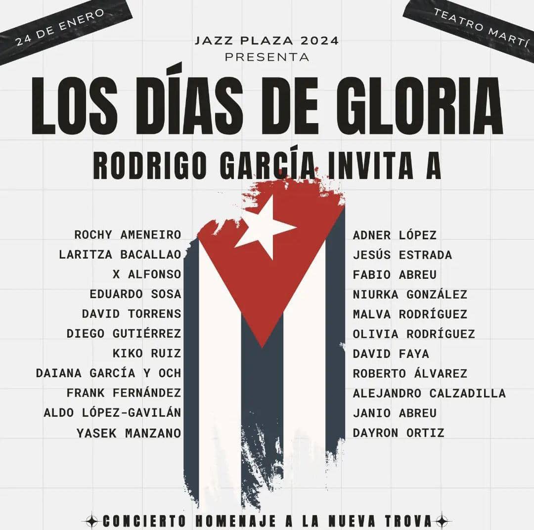 los dias de gloria en el teatro martí