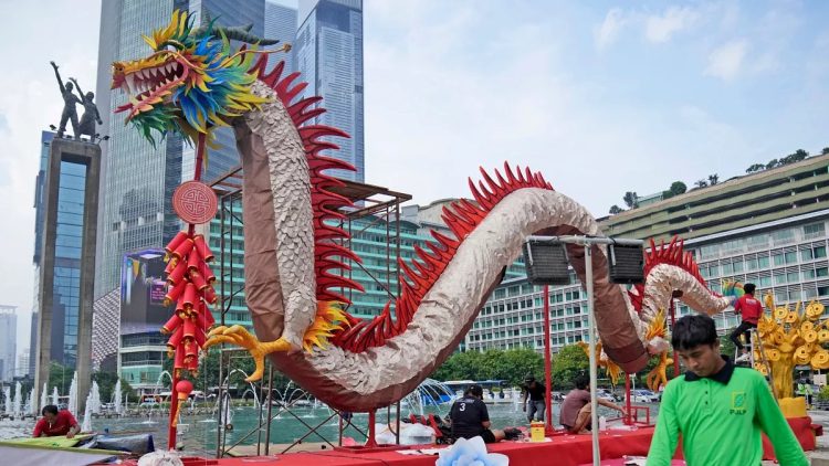China celebra este 2024 el año del Dragón Foto: Tomada de Euronews (online).