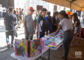 Feria Internacional del libro de La Habana. Foto: Otmaro Rodríguez / Archivo.