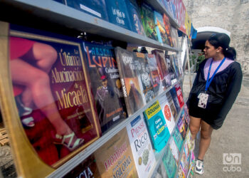 32 Feria Internacional del Libro de La Habana, en la fortaleza de San Carlos de La Cabaña. Foto: Otmaro Rodríguez.