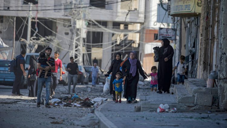 La cifra de muertos y heridos en Gaza ha seguido en aumento. Foto: EFE.