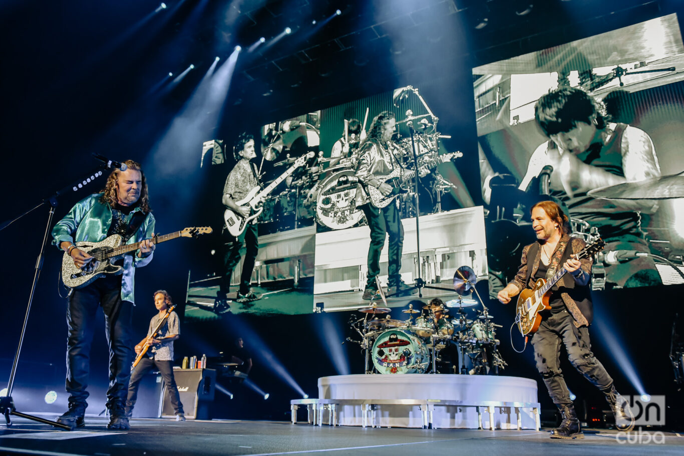 Maná, en su concierto en Buenos Aires. Foto: Kaloian.
