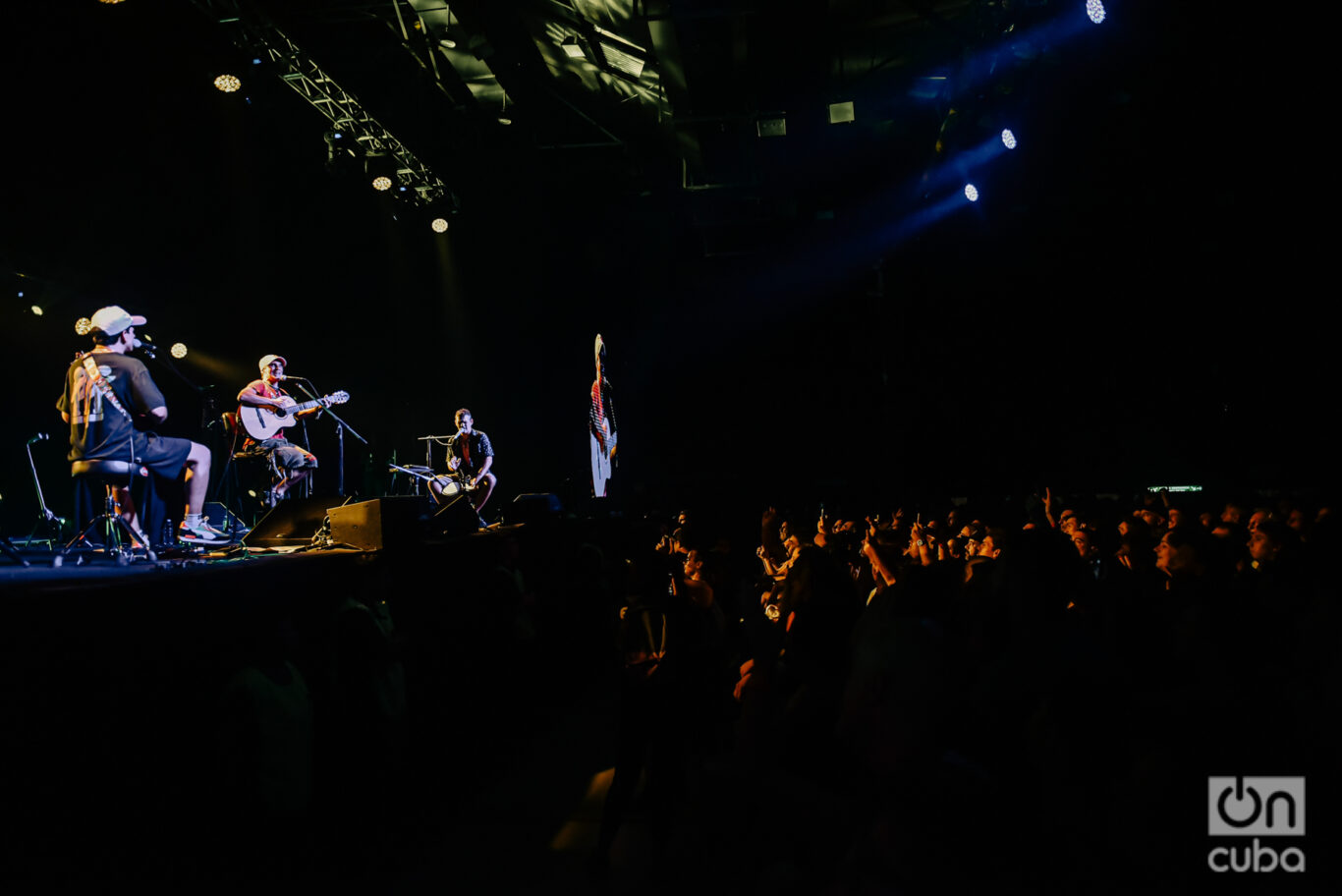 Manu Chao en el Estadio Obras Sanitarias. Foto: Kaloian.