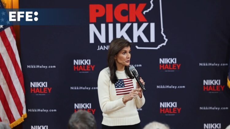 La candidata republicana Nikki Haley. Foto: EFE.