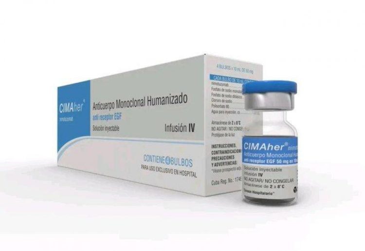 El medicamento cubano Nimotuzumab. Foto. Minrex / Archivo.