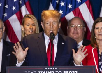 Donald Trump, victorioso en Carolina del Sur. Foto: EFE.