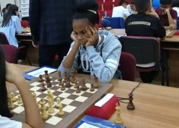 Gretel Caballero es una de los dos participantes por Cuba en un curso de entrenamiento, organizado también por la Fundación Kasparov. Foto: Jit.