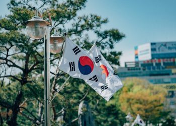 Bandera de Corea del Sur. Foto: cadep.ufm.edu
