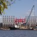 Central eléctrica flotante turca en la bahía de La Habana. Foto: Yander Zamora / EFE / Archivo.