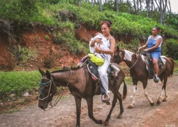 Por los parajes de la Sierra Maestra. Foto: Kaloian.