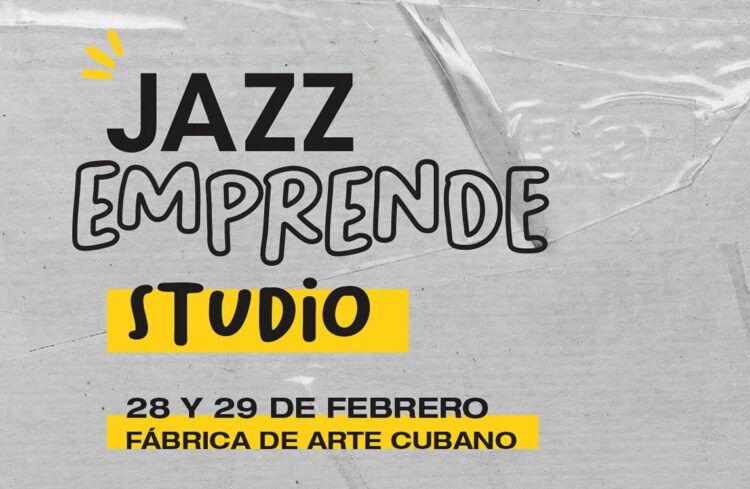 Detalle del cartel Jazz Emprende. Tomado de: instagram.com/jazz.emprende.