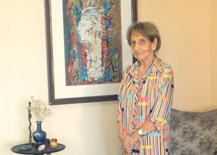 María Elena Llana. Foto: Ángel Marqués Dolz.