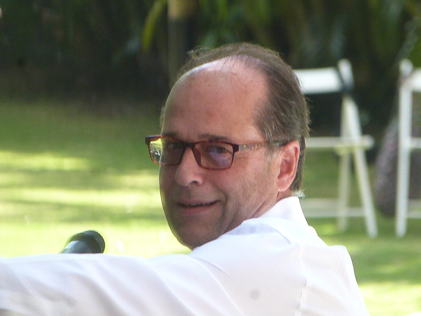 Sir George Hollingbery, embajador del Reino Unido en La Habana. Foto: Ángel Marqués Dolz.