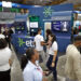 Stands expositivos de la Feria Informática 2024 este martes, en La Habana. Foto:  Ernesto Mastrascusa/EFE.