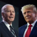 Biden y Trump, de hecho los protagonistas. Montaje: Bloomberg.