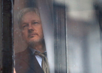 Julian Assange. Foto: Tomada de The New York Times (online).