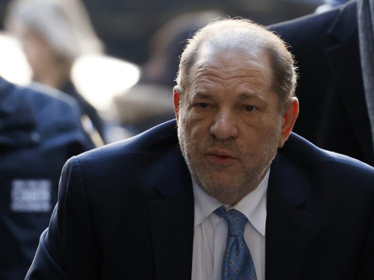 El exproductor de Hollywood Harvey Weinstein, en 2020. Foto: Jason Szenes /EFE/EPA/ARCHIVO.