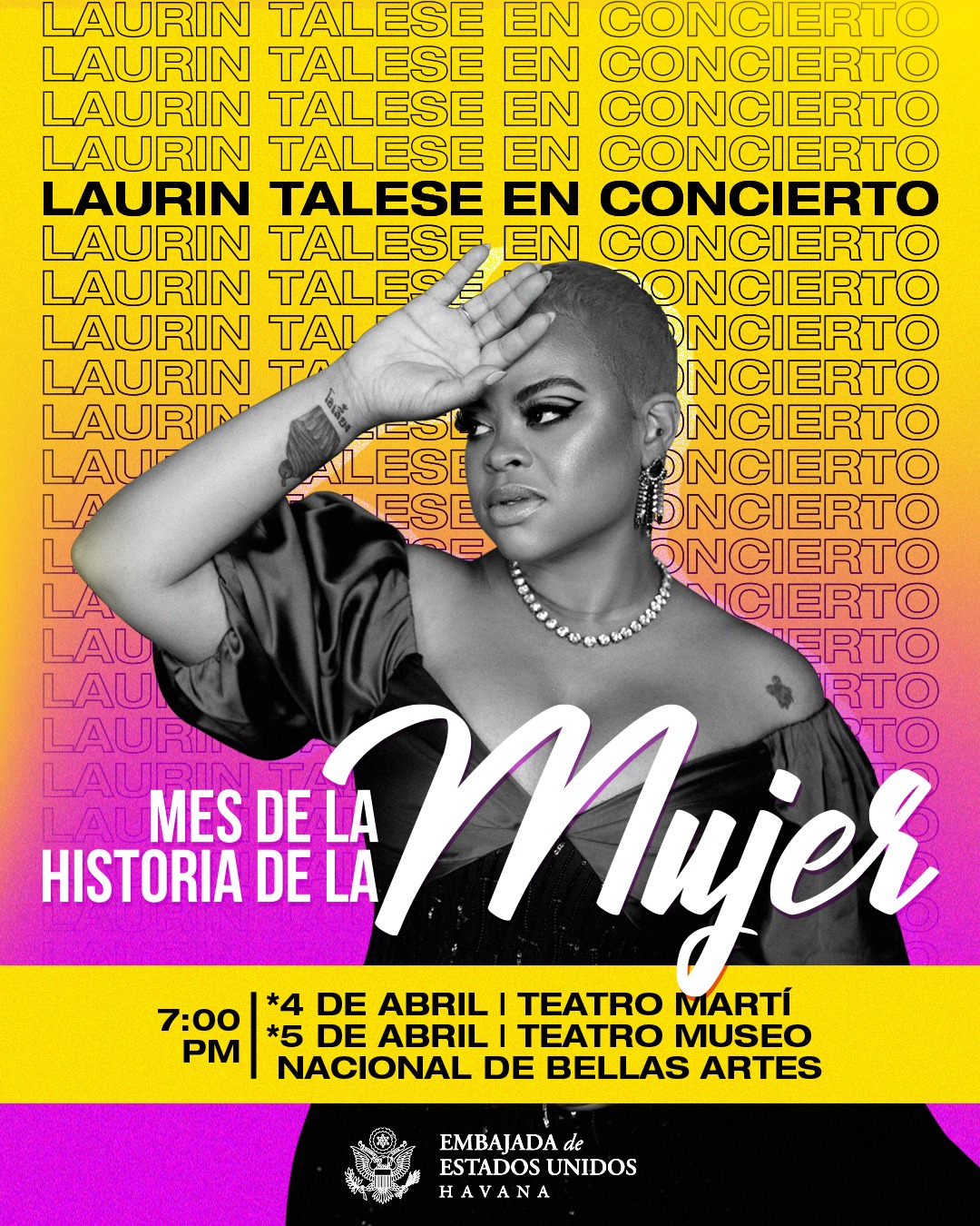 Laurin Talese en La Habana