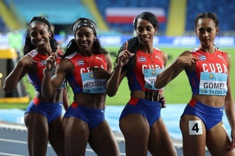 Los exponentes del atletismo serían los principales candidatos a aportar la mayor cantidad de plazas a la delegación cubana. Foto: World Athletics, vía: Jit.