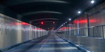 Vista del túnel de la bahía de La Habana, ya reparado. Foto: Naturaleza Secreta / Perfil de Facebook de Eduardo Rodríguez Dávila.