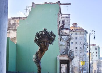 Su obra, "Primavera", está localizada en Malecón y Galiano. Foto: Kaloian.