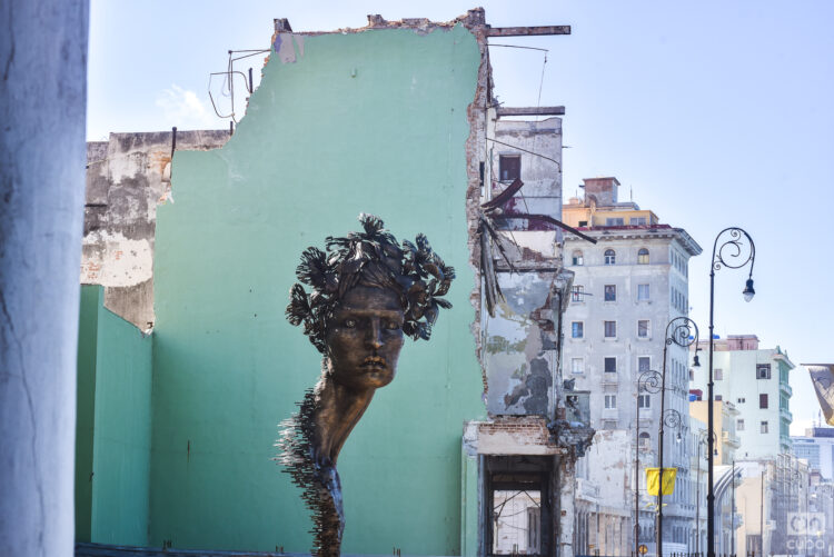 Su obra, "Primavera", está localizada en Malecón y Galiano. Foto: Kaloian.