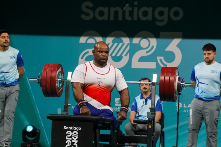 Oníger Drake en los VII Juegos Parapanamericanos. Foto: Calixto Llanes/ Jit.