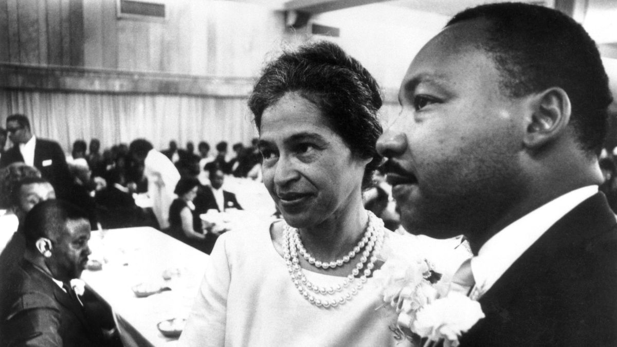 Rosa Parks and Martin Luther King, Jr. Photo: Archive.